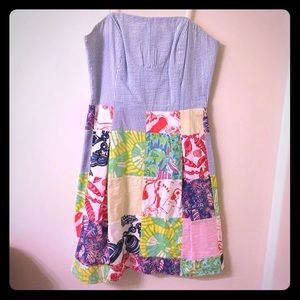 Lilly Pulitzer Strapless Dress